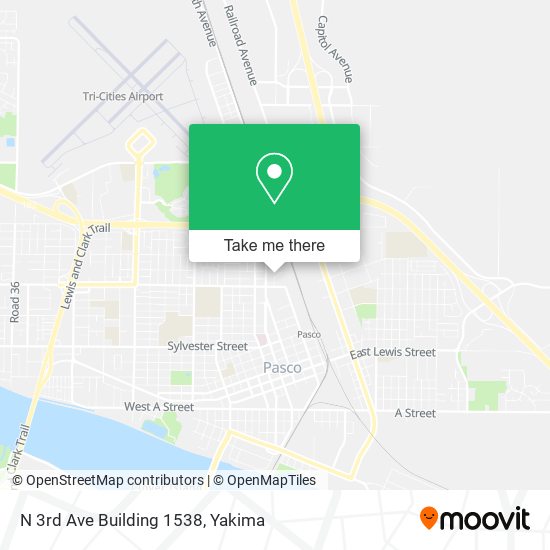 N 3rd Ave Building 1538 map