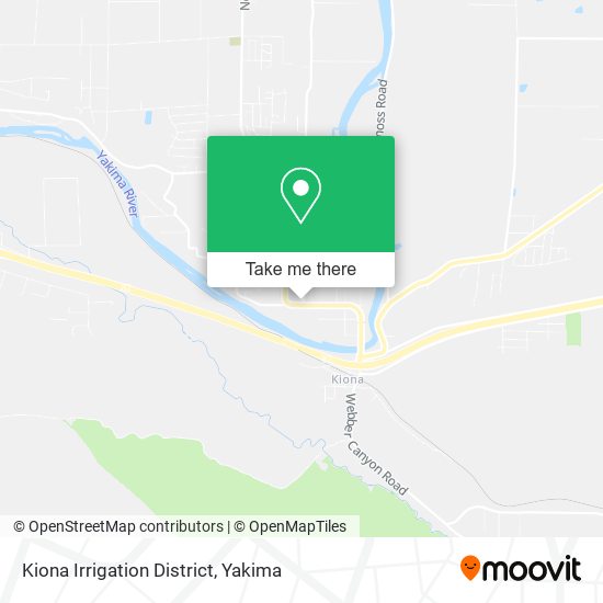 Mapa de Kiona Irrigation District
