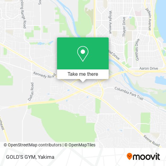 GOLD'S GYM map