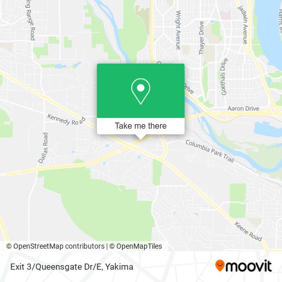 Mapa de Exit 3/Queensgate Dr/E
