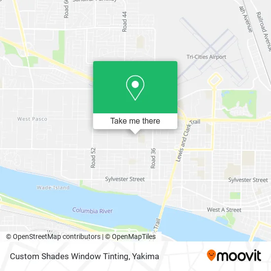Custom Shades Window Tinting map