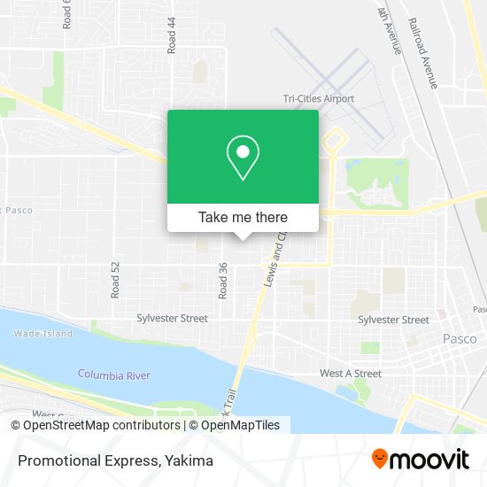 Promotional Express map