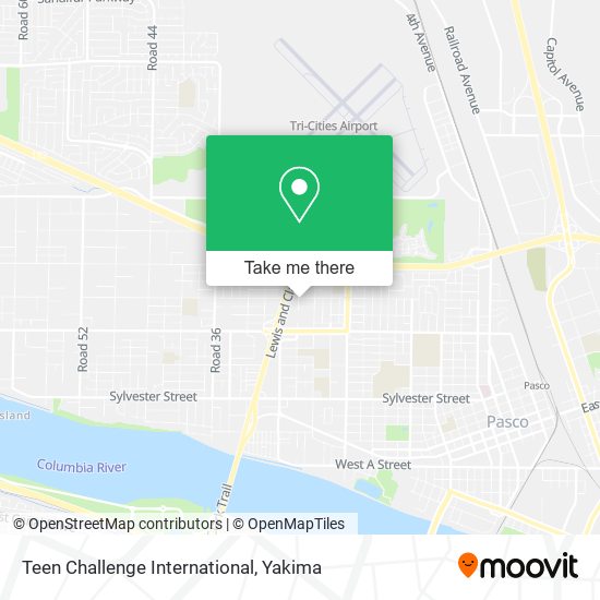 Teen Challenge International map