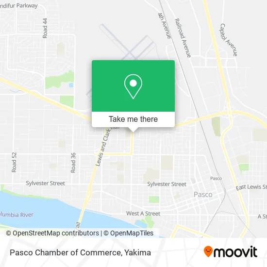 Mapa de Pasco Chamber of Commerce