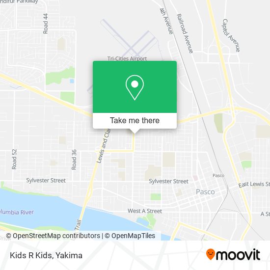 Mapa de Kids R Kids
