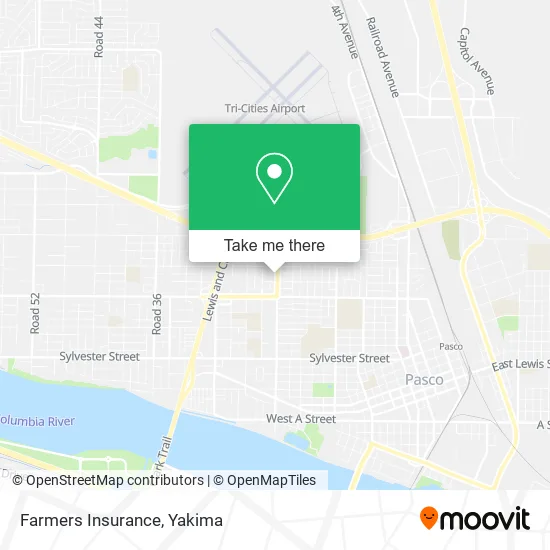 Farmers Insurance map