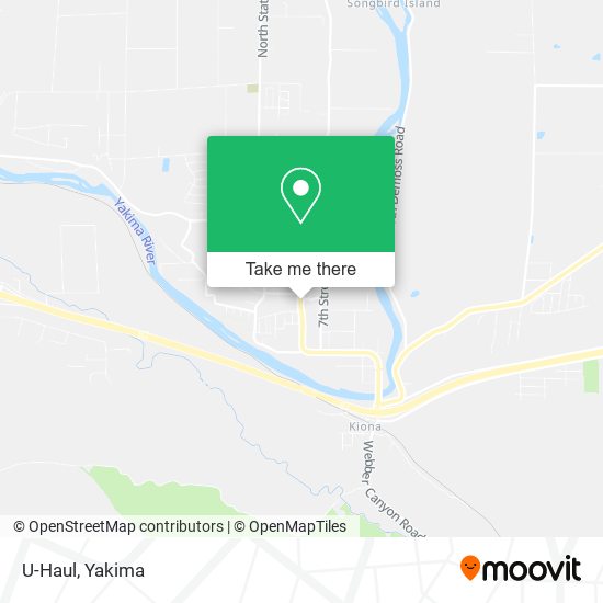 U-Haul map