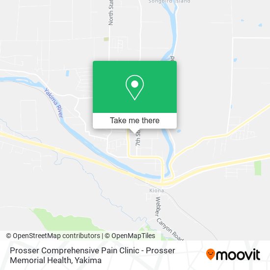 Mapa de Prosser Comprehensive Pain Clinic - Prosser Memorial Health