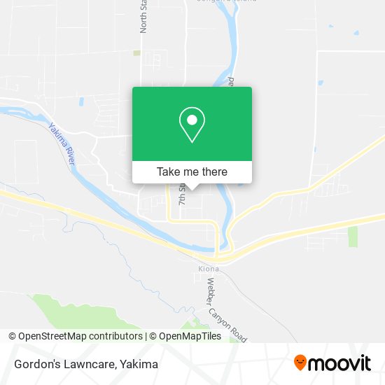 Mapa de Gordon's Lawncare