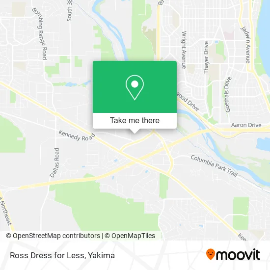 Ross Dress for Less map