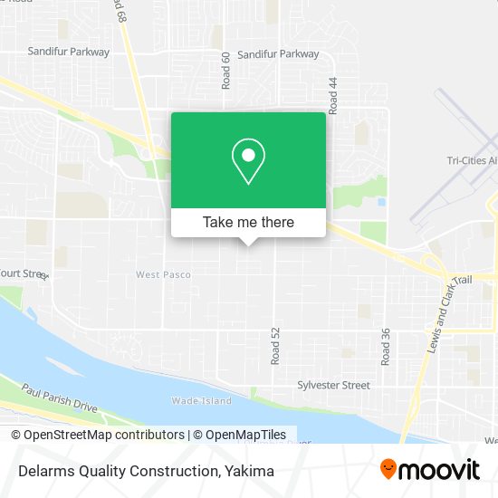 Mapa de Delarms Quality Construction