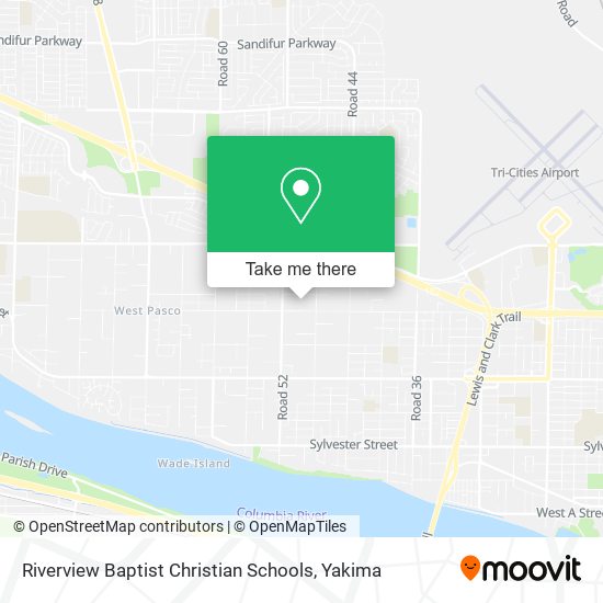 Mapa de Riverview Baptist Christian Schools