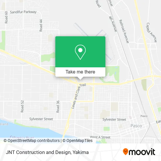 JNT Construction and Design map