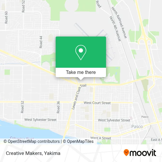 Creative Makers map