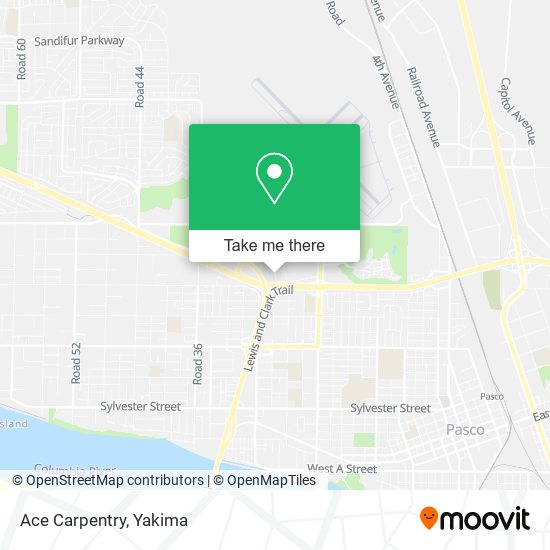 Mapa de Ace Carpentry