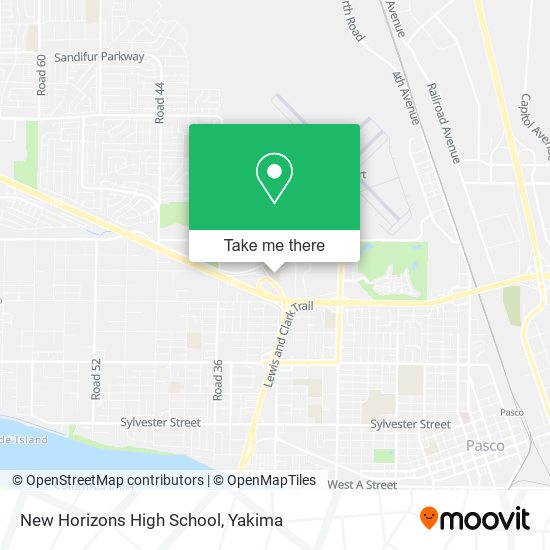 New Horizons High School map