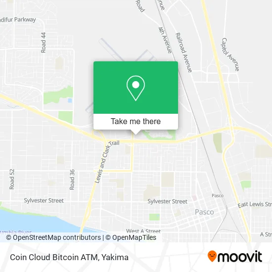 Coin Cloud Bitcoin ATM map