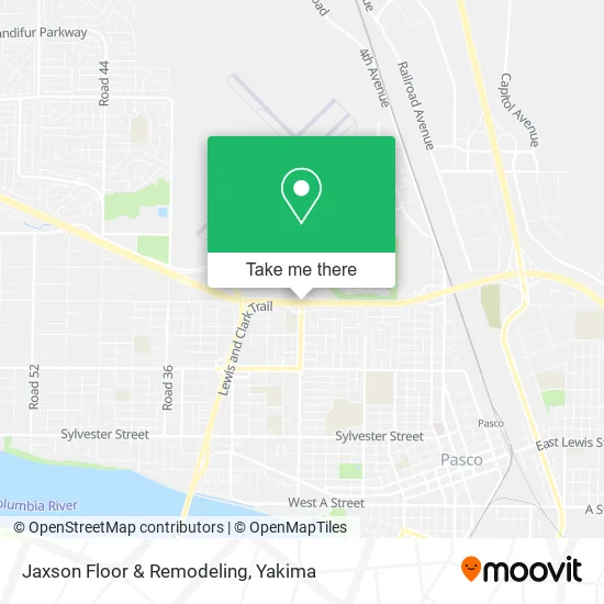 Jaxson Floor & Remodeling map