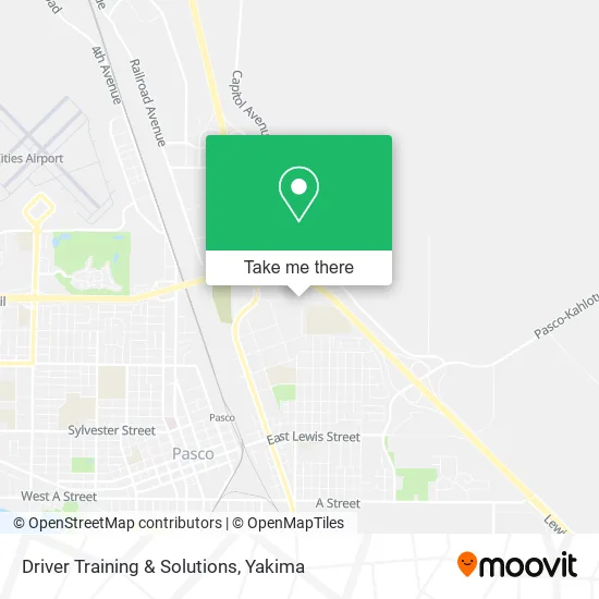 Driver Training & Solutions map