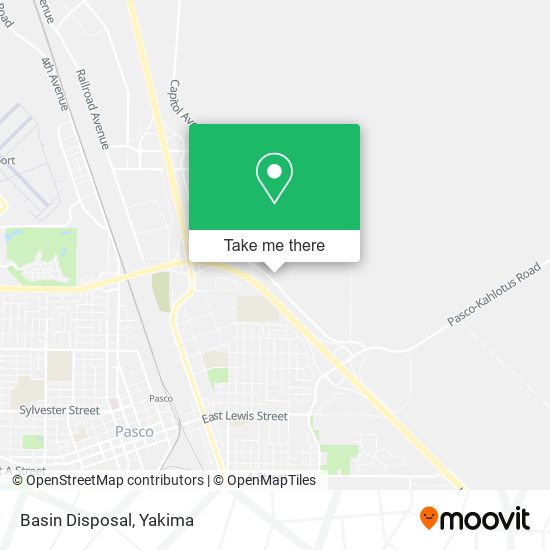 Mapa de Basin Disposal