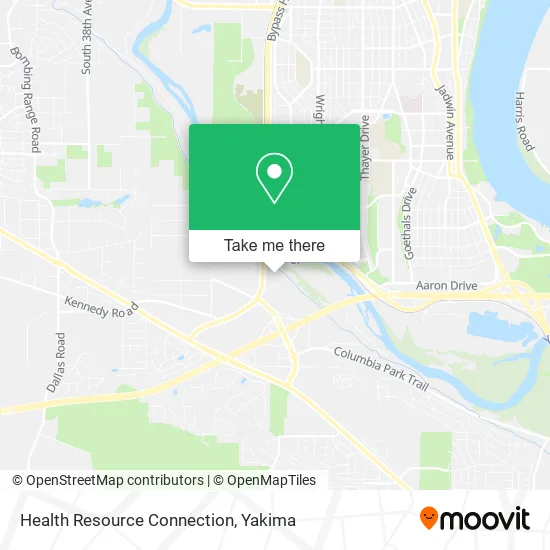 Health Resource Connection map