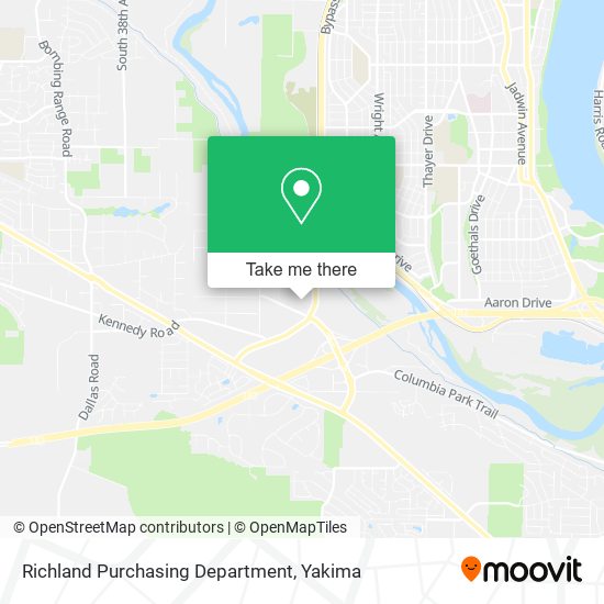 Richland Purchasing Department map