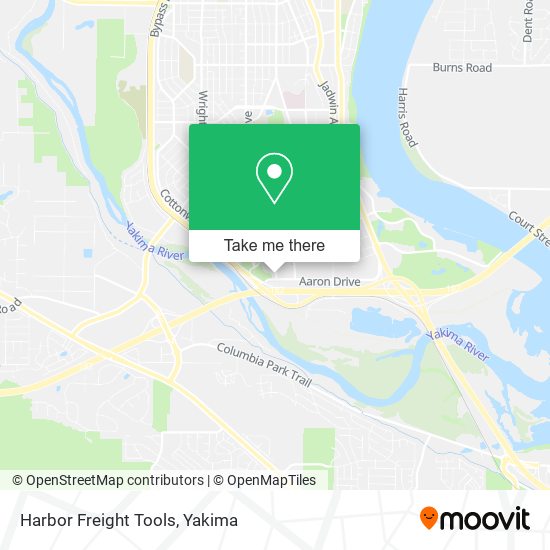 Harbor Freight Tools map