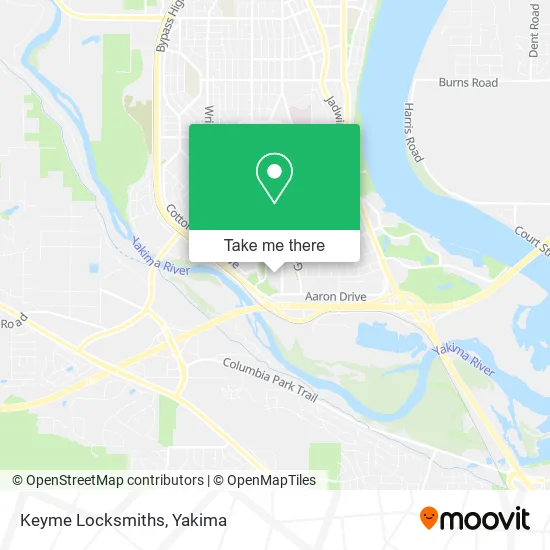 Keyme Locksmiths map