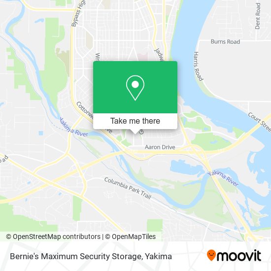 Mapa de Bernie's Maximum Security Storage