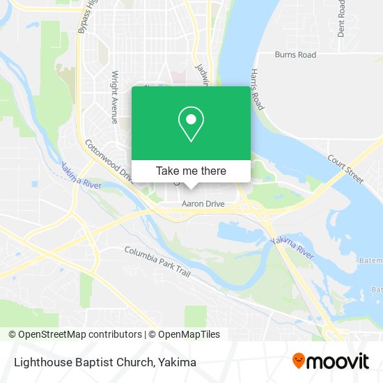 Lighthouse Baptist Church map