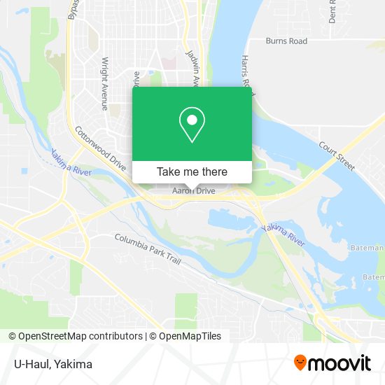 U-Haul map