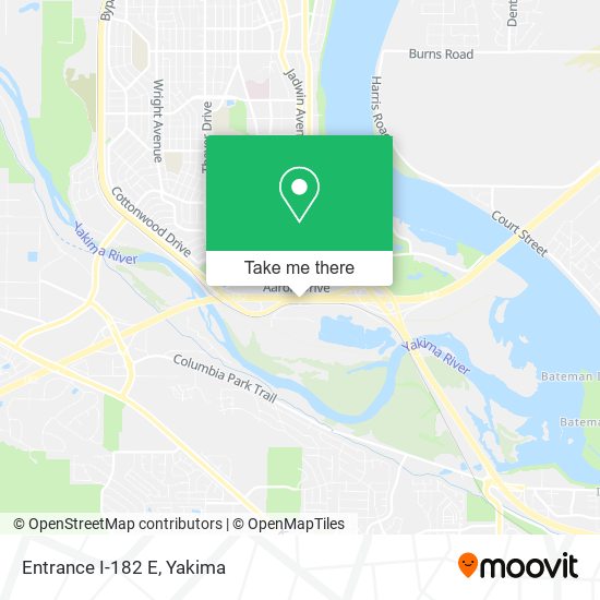 Mapa de Entrance I-182 E