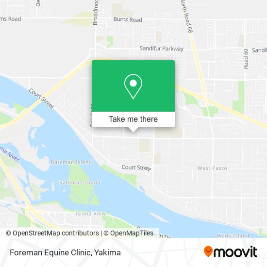 Foreman Equine Clinic map
