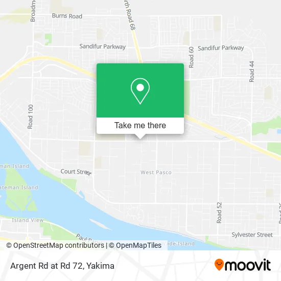 Mapa de Argent Rd at Rd 72