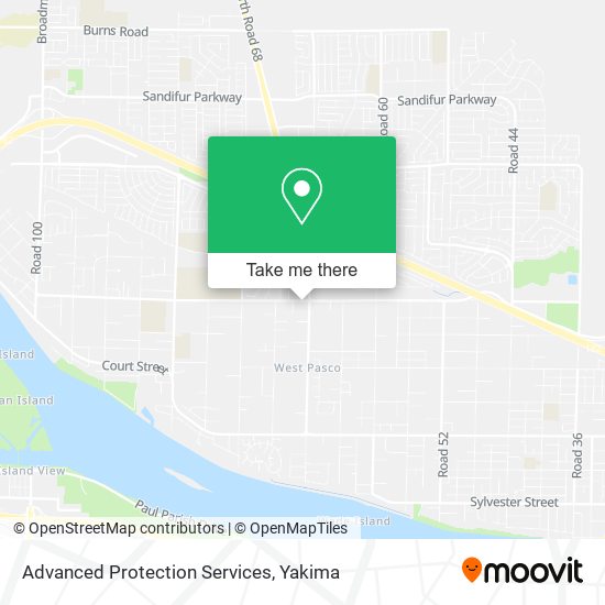 Advanced Protection Services map