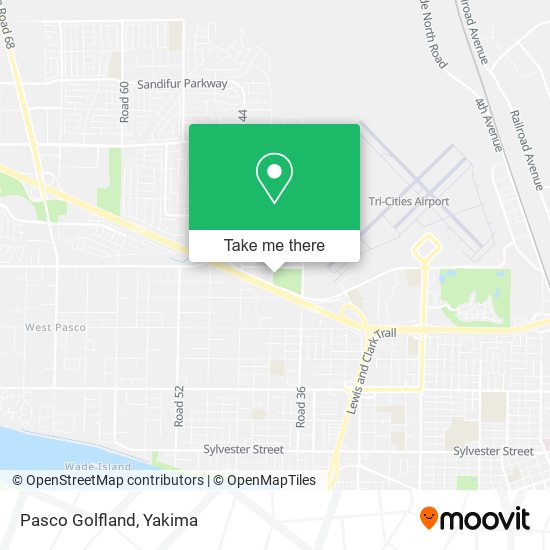 Mapa de Pasco Golfland