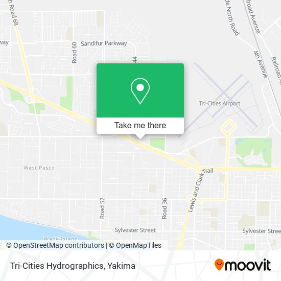 Tri-Cities Hydrographics map