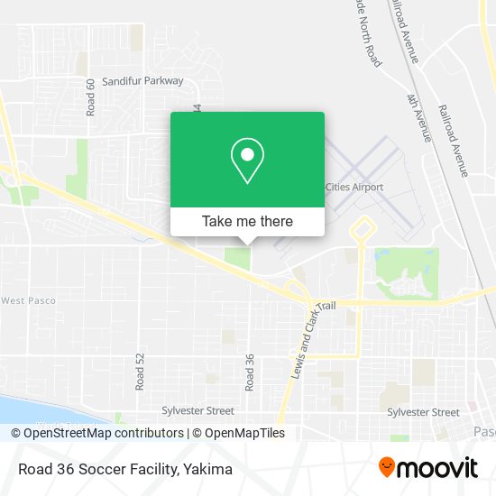 Road 36 Soccer Facility map