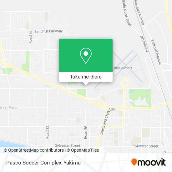 Mapa de Pasco Soccer Complex