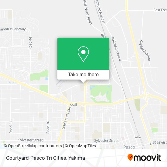 Mapa de Courtyard-Pasco Tri Cities