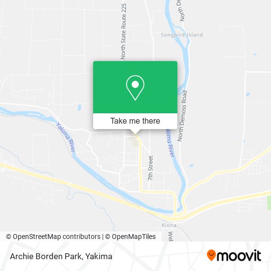 Mapa de Archie Borden Park