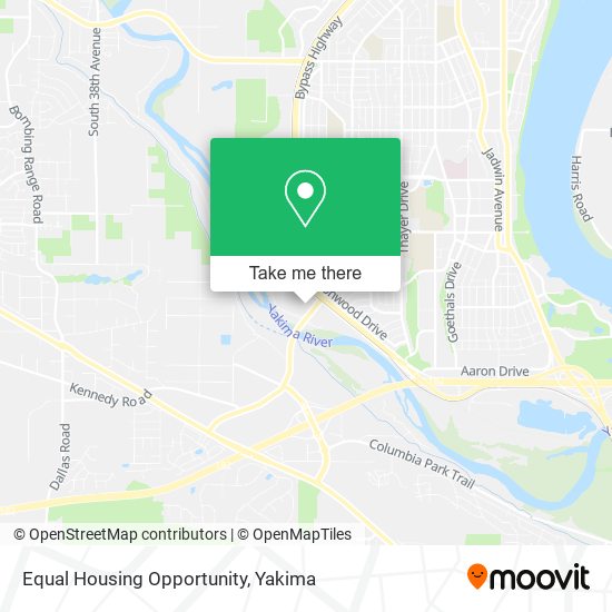Mapa de Equal Housing Opportunity