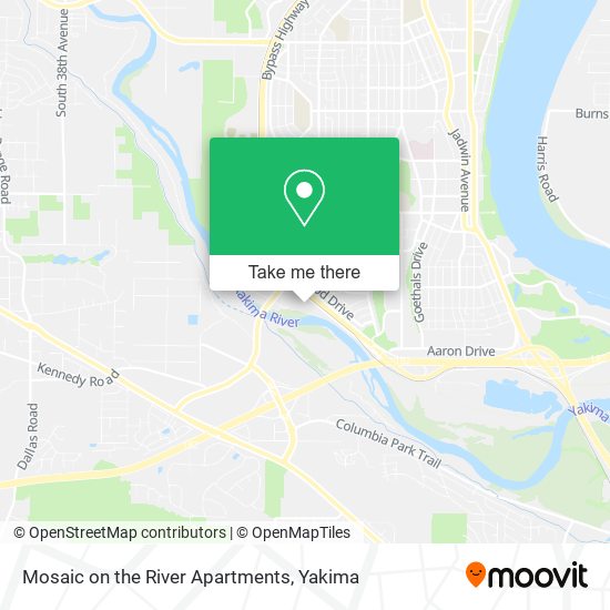 Mapa de Mosaic on the River Apartments