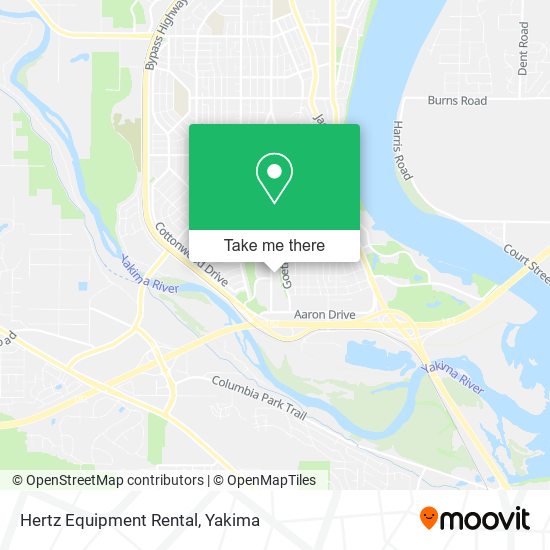 Hertz Equipment Rental map