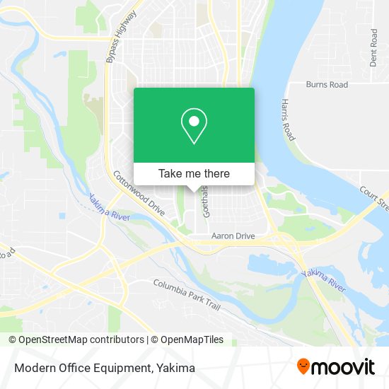 Mapa de Modern Office Equipment