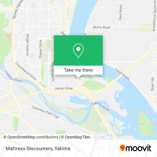 Mattress Discounters map
