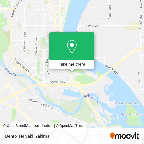 Mapa de Bento Teriyaki