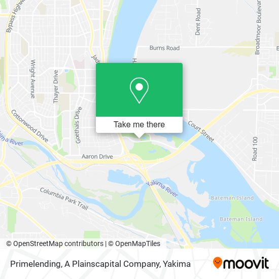 Primelending, A Plainscapital Company map
