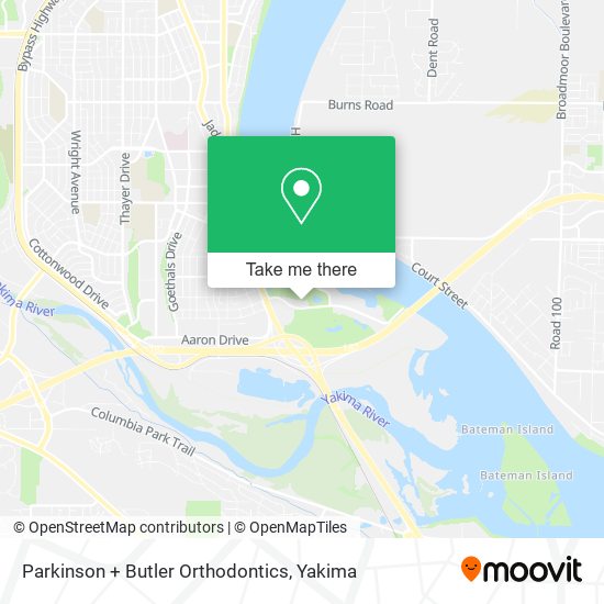 Parkinson + Butler Orthodontics map
