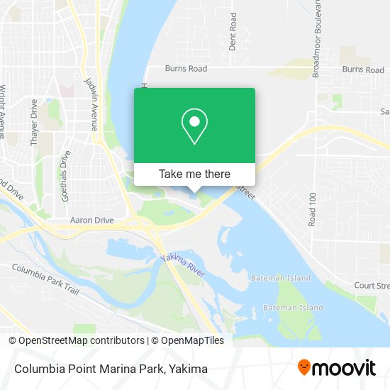 Mapa de Columbia Point Marina Park